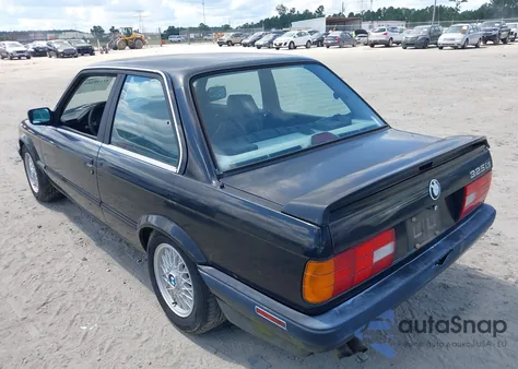 1989 BMW 325 I/Is из США, поврежденный, VIN WBAAA1303K8254810